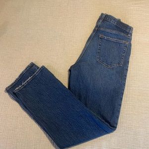 Abercrombie and Fitch 90s Straight Ultra High Rise